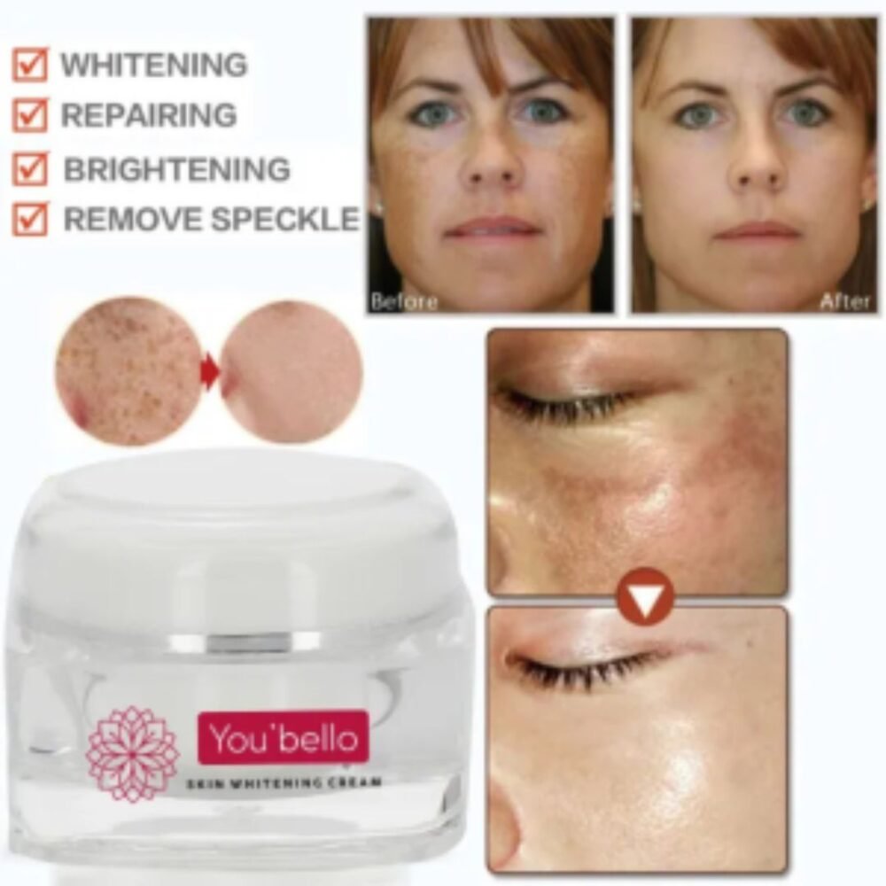 Glint Your Face With You Bello Skin Whitening Night Whitening Cream (Imported)
