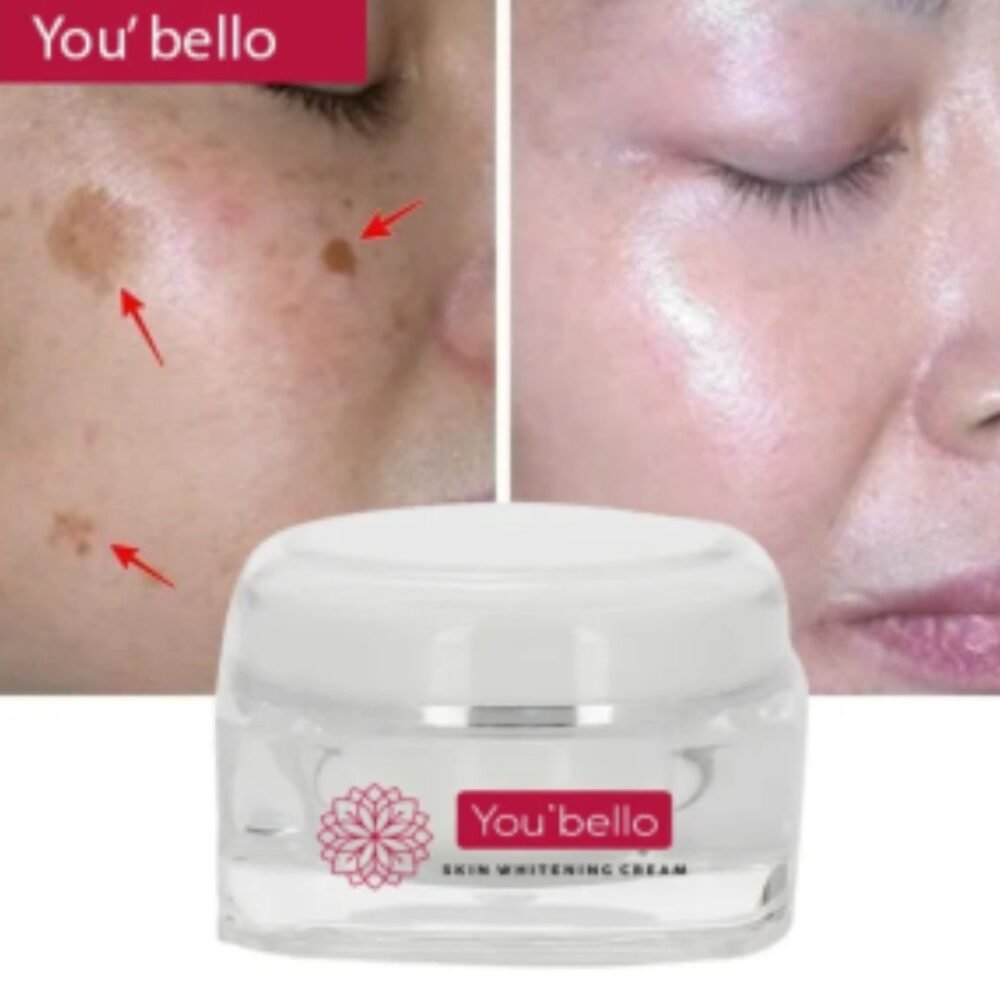 Glint Your Face With You Bello Skin Whitening Night Whitening Cream (Imported)