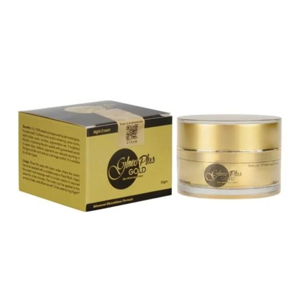 Glow Plus Gold Night Cream – Skin Brightening & Nourishing Formula