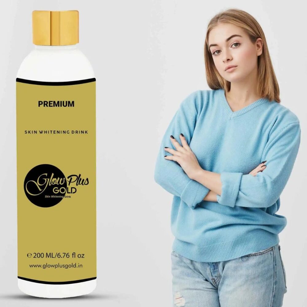 Glow Plus Radiance Support Drink – With Glutathione & Vitamin C – Vegan Friendly – 100ml
