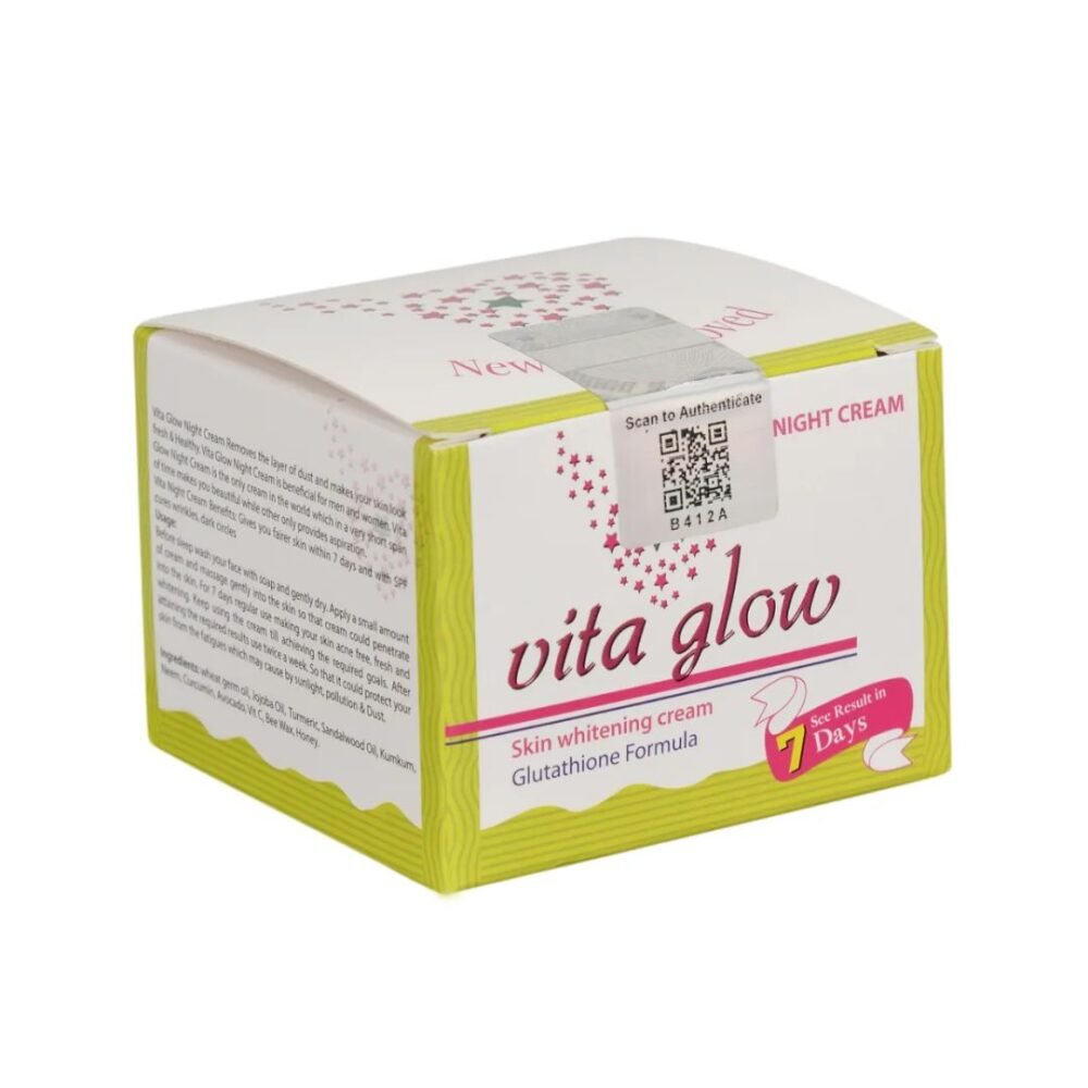 Vita Glow Glutathione Cream (New and Improved Edition).