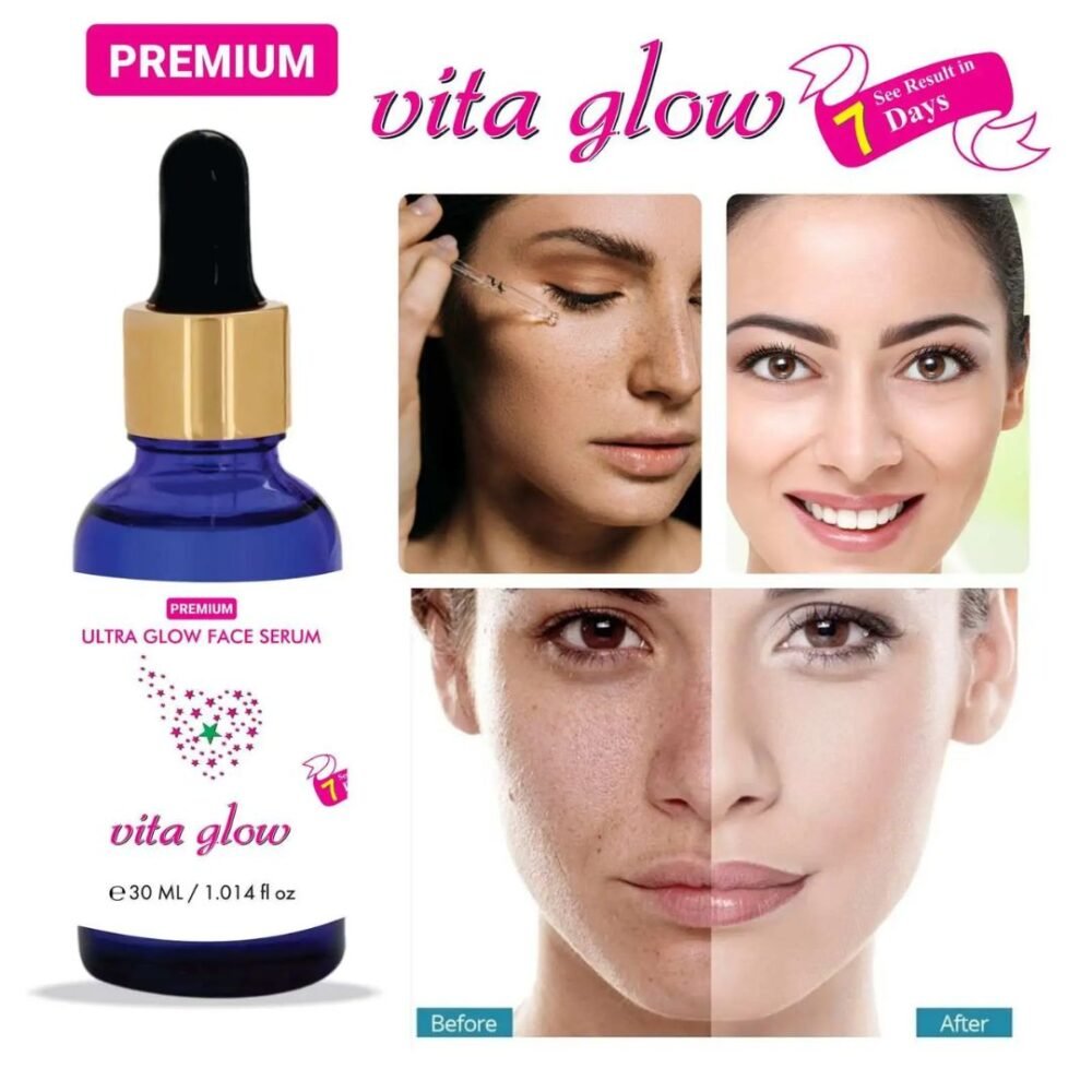 Vita Glow Skin Radiance Serum with Glutathione, Niacinamide & Vitamin C