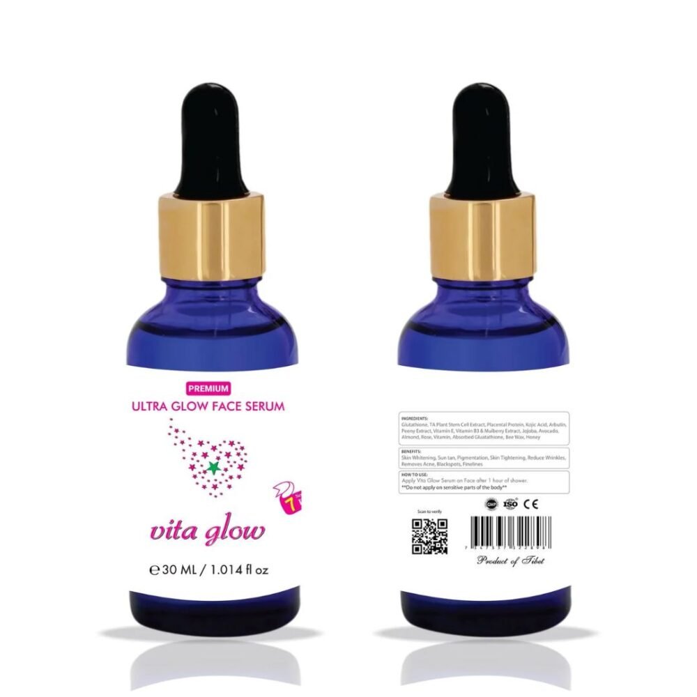 Vita Glow Skin Radiance Serum with Glutathione, Niacinamide & Vitamin C
