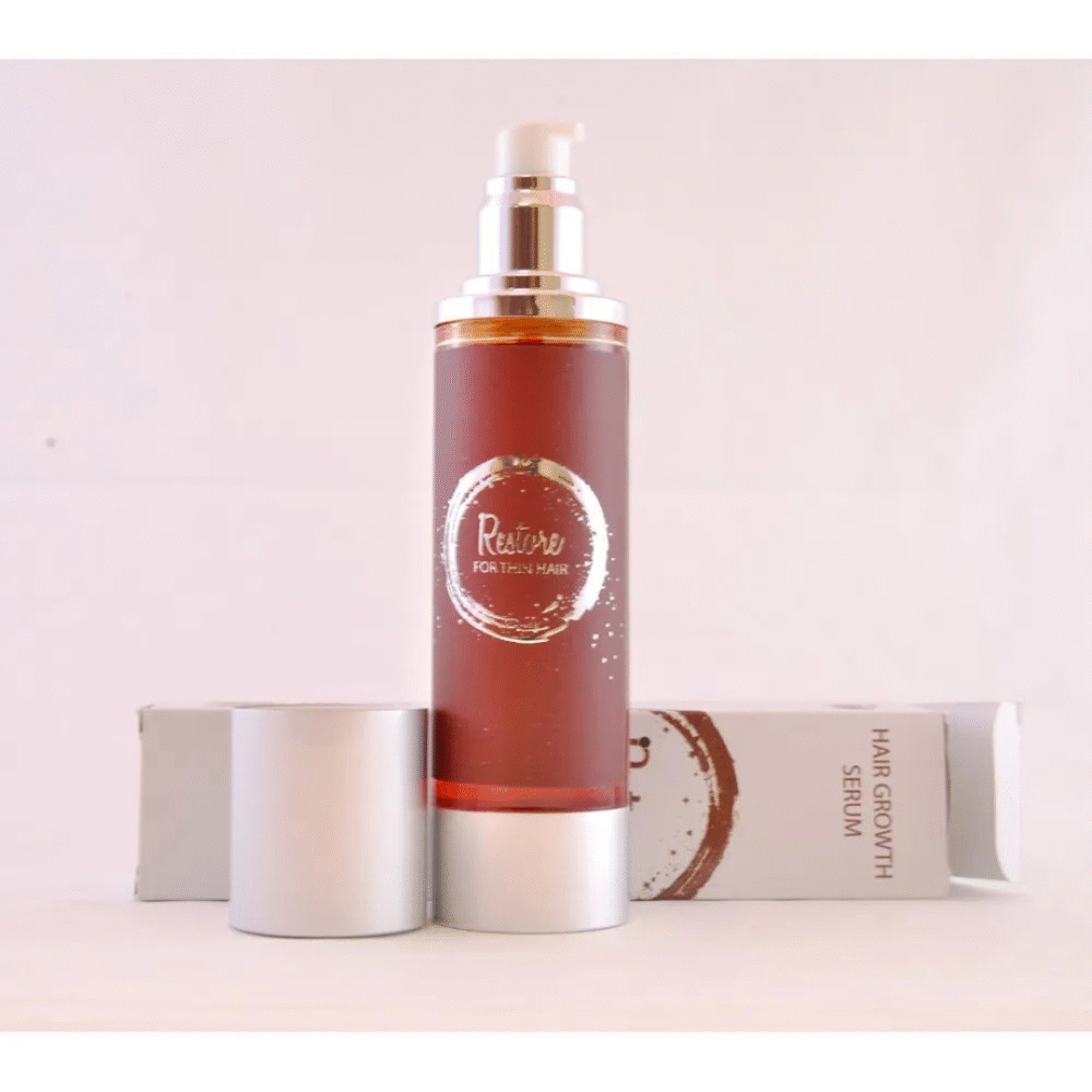 restore for thin hair serum for hair strength and scalp health